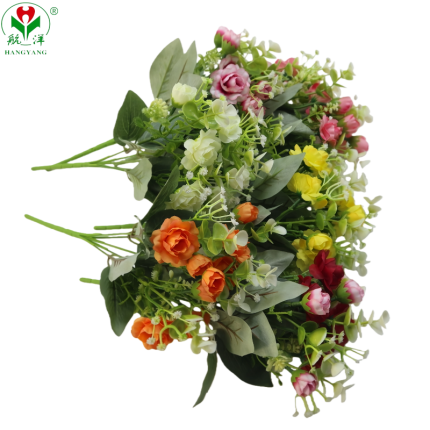 Artificial plastic flower factory