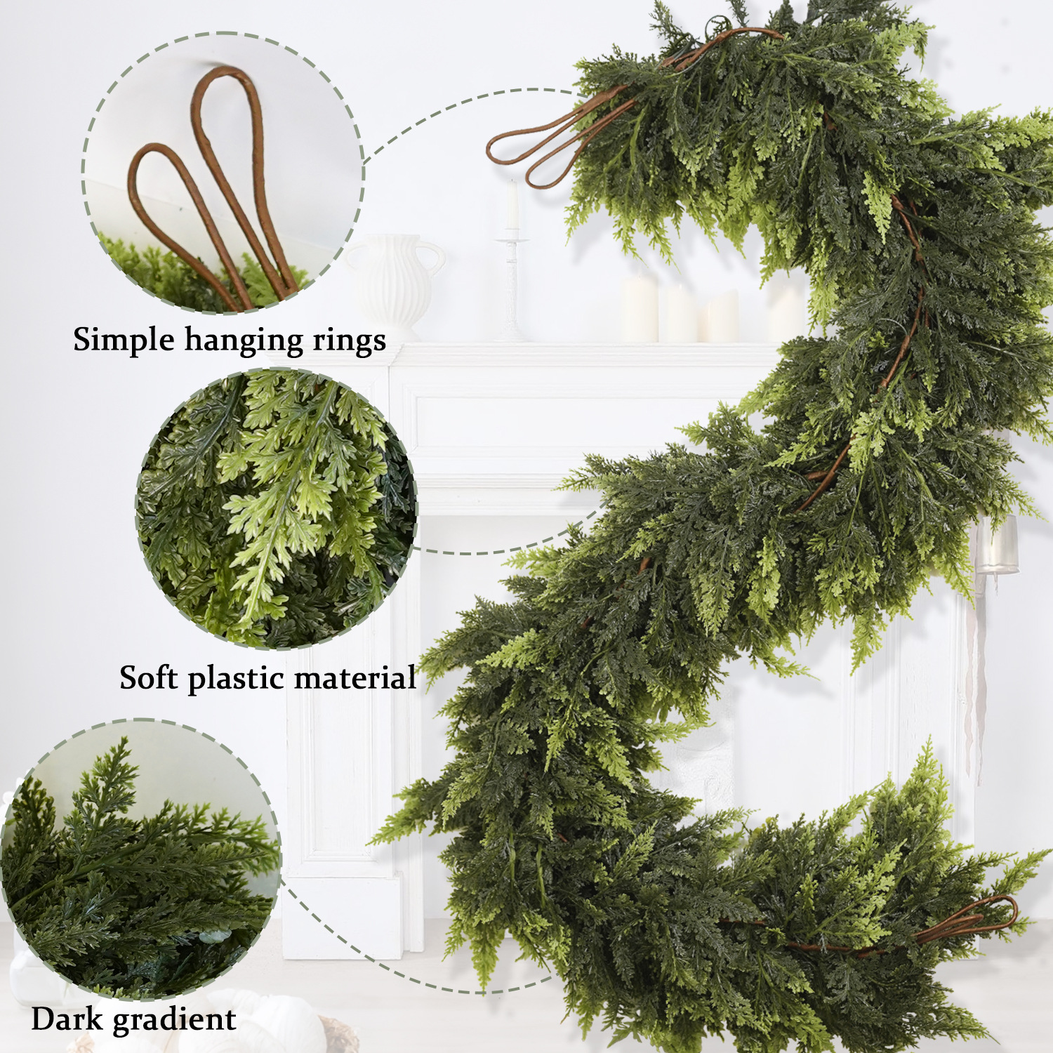 Hangyang Artificial Christmas Garland