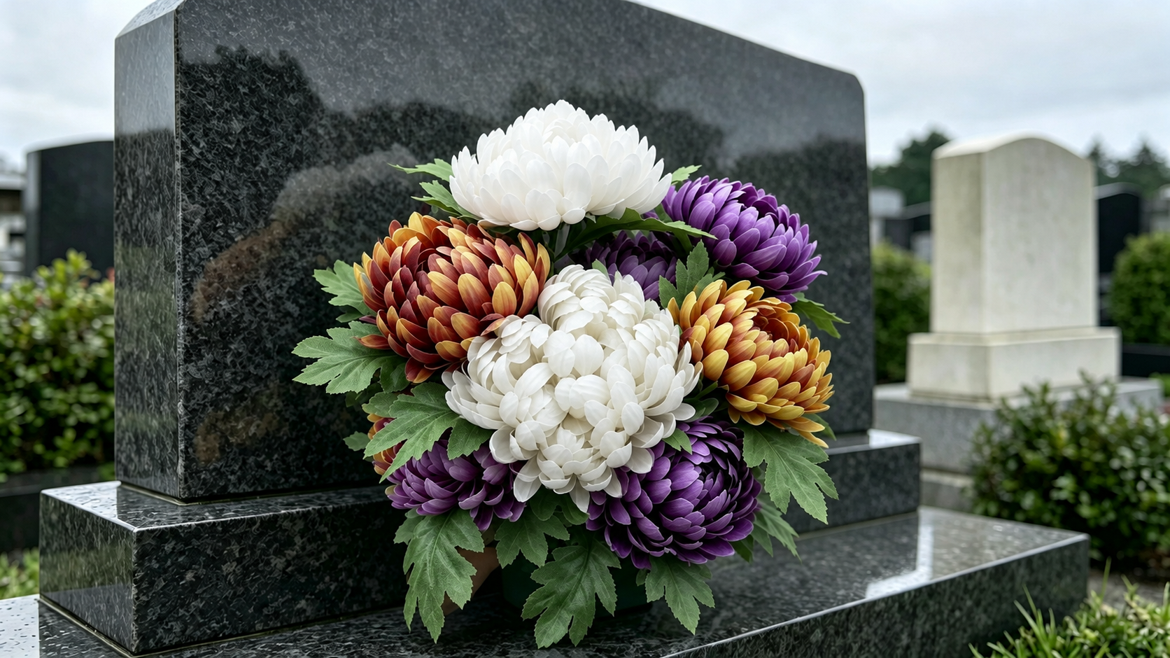 Artificial 7 head chrysanthemum Bouquet