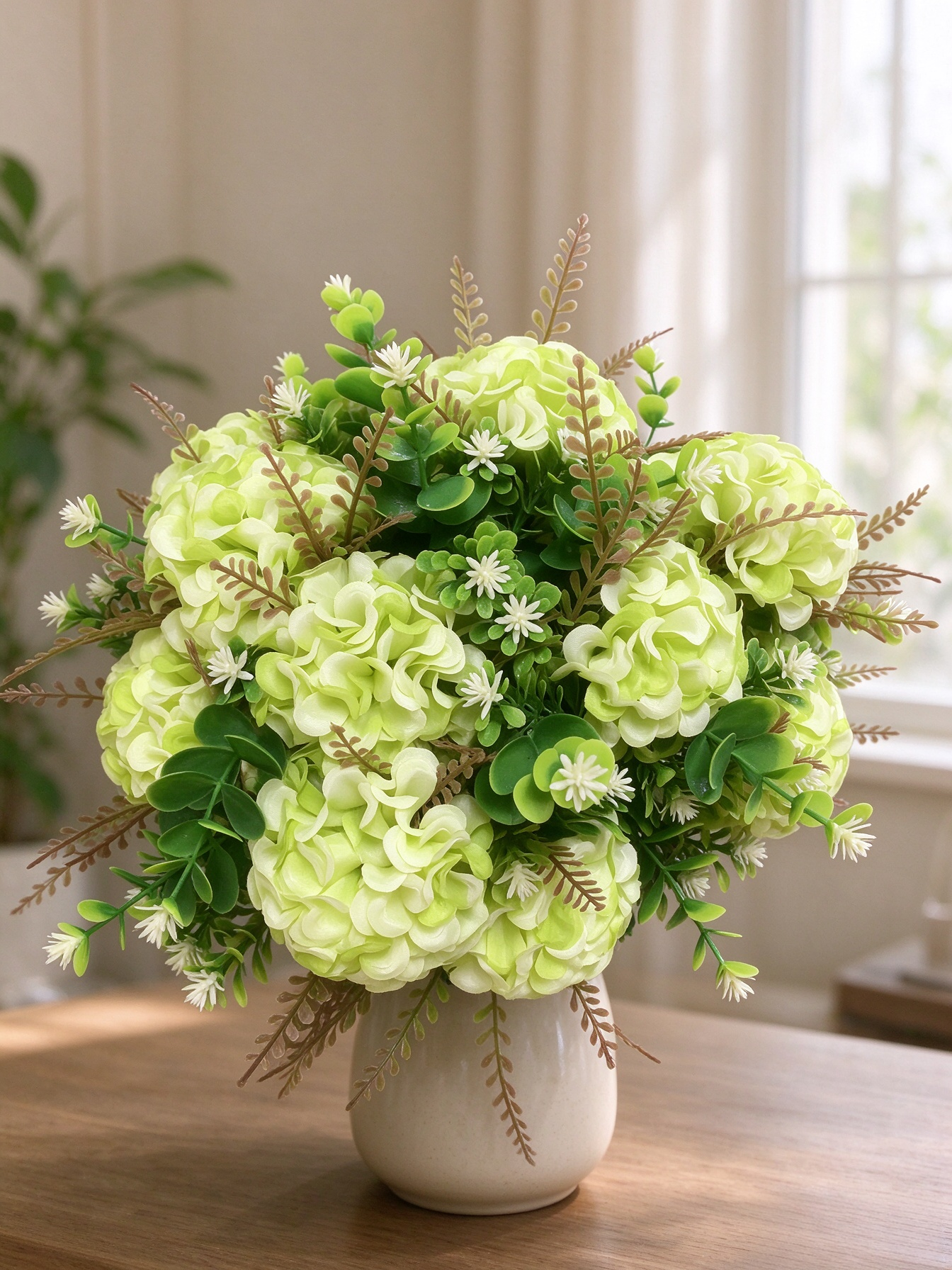 独立站标题撰写 (2) Hangyang Artificial Hydrangea Bouquet